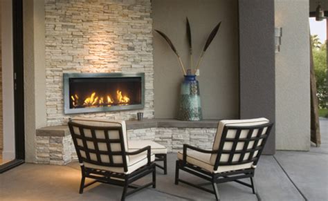 Carol Rose Linear Outdoor Gas Fireplaces