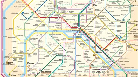 Metro Di Parigi Franciaturismo Net