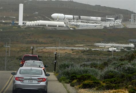 Spacex Launches Satellite Laden Rocket From Vandenberg Air Force Base