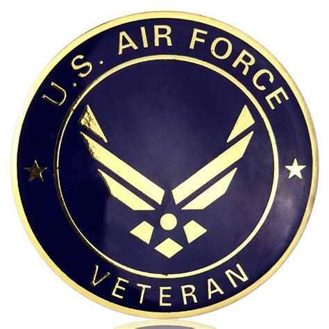 Buy JYG US Air Force Car Emblem Veteran Metal Car Badge Auto Decal