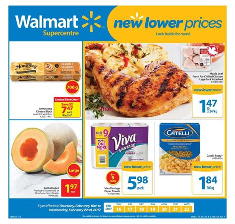 Walmart Supercentre West Flyer February 16 To 22