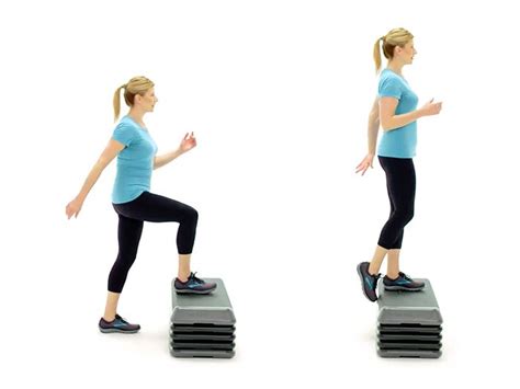 The Stepup Is A Simple Powerful Exercise That Strengthens The Glutes Legs And Core It Also