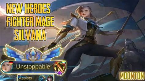 The next strongest hero on the list for the support role is arguably diggie. New Hero Fighter Mage Silvana | Mobile Legends Bang Bang ...