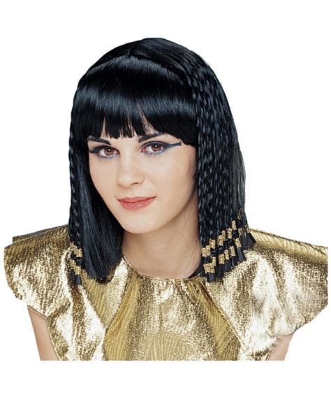 Queen Of The Nile Wig Adult Accessory Deluxe Halloween Wig At Wonder Costumes