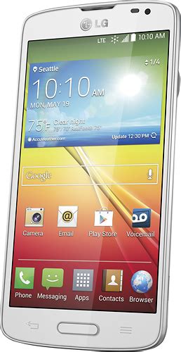 Best Buy Sprint Prepaid Lg Volt 4g No Contract Cell Phone White