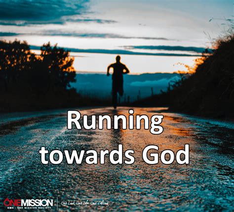 Running Towards God Oms Canada