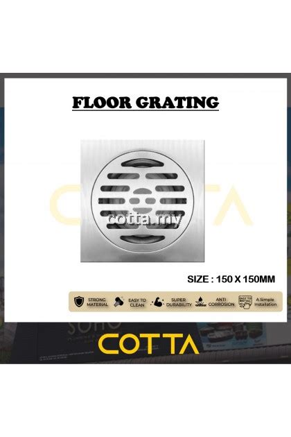 Cotta Gaho Floor Grating C W Filter