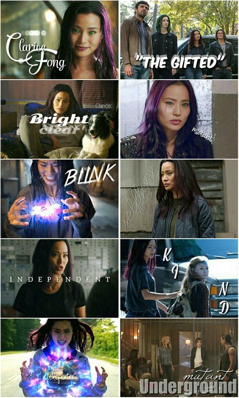 Character Profile Clarice Fong Aka Blink From The Ted Marvel Tv