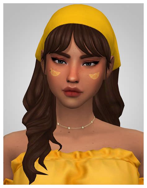 Madelyn Hair Aladdin The Simmer On Patreon In 2021 Sims Hair Sims 4 The