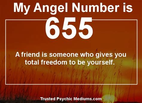 Angel numbers work in accordance with the tenets of numerology, which upholds the notion that each number is connected to a certain vibrational energy where angel numbers come in, says michaela, is with the prevalence of how often the number shows up. Angel Number 655 is a message about your Future. Find out ...