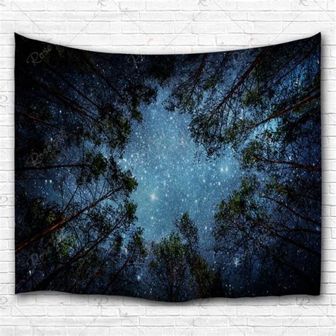 Outdoor ceiling tapestries (page 1). Wall Hanging Night Sky Print Tapestry in 2020 | Wall ...