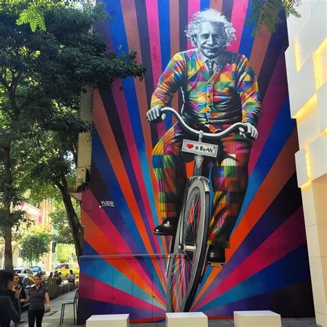 Mural Genial é Andar De Bike Eduardo Kobra Street Art Murals