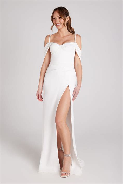 Olivia White Dress Dresses Nadine Merabi