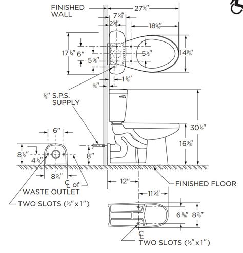 Rear Outlet Toilet Plumbing Diagram Lacesed