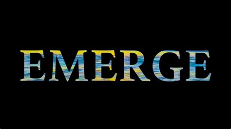 Emerge Official Lyric Video Youtube