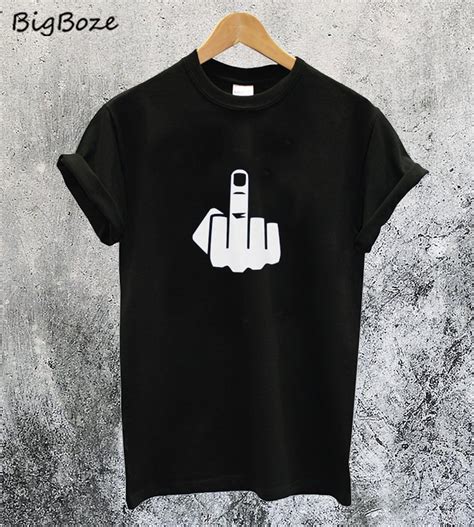 Middle Finger T Shirt