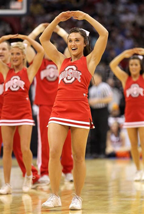 Ohio State Osu Buckeyes Cheerleaders Hottest Photos Of The Squad Ohio State Cheerleaders