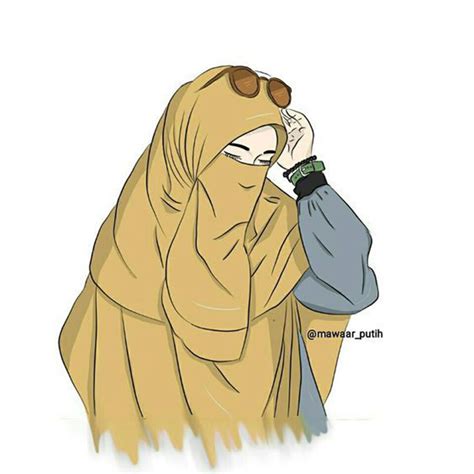 Hai muslimah bercadar atau kamu yang sedang mencari gambar kartun muslimah bercadar untuk akun media sosialmu. 1000+ Gambar Kartun Muslimah Cantik, Bercadar, Kacamata, Comel