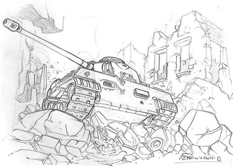 Army coloring pages tank shooting coloring4free. John Mac Sketch thread ( recent studies,sketchs WIPs) - Page 9