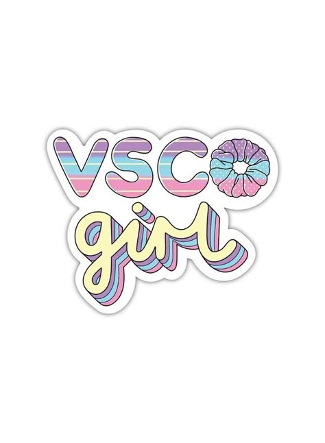 Vsco Girl Sticker Ida Red General Store