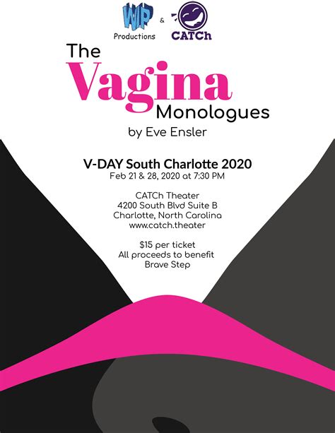 VDAY Charlotte 2020 The Vagina Monologues Brave Step