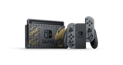 Japan Captures An Exclusive Special Edition Monster Hunter Rise Switch