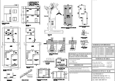 Rcc Structural Units Plan Elevation And Section Dwg File Cadbull Images