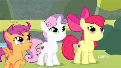 Safe Screencap Apple Bloom Scootaloo Sweetie Belle Surf And Or Turf Cutie Mark