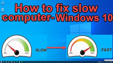 Windows 10 How To Fix Slow Computer Youtube