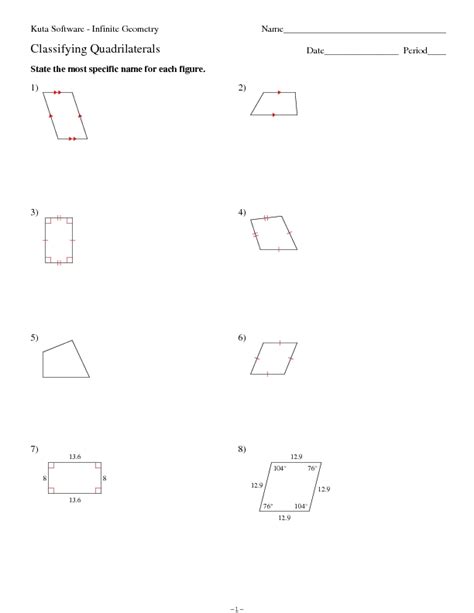 Geometry skills practice quadrilaterals answers pdf author: Multiple Transformations Worksheet Kuta - transformations ...