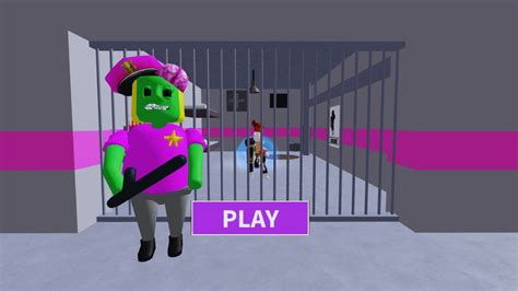 🧟new Police Zombie Girl Prison Run Obby Full Gameplay Roblox