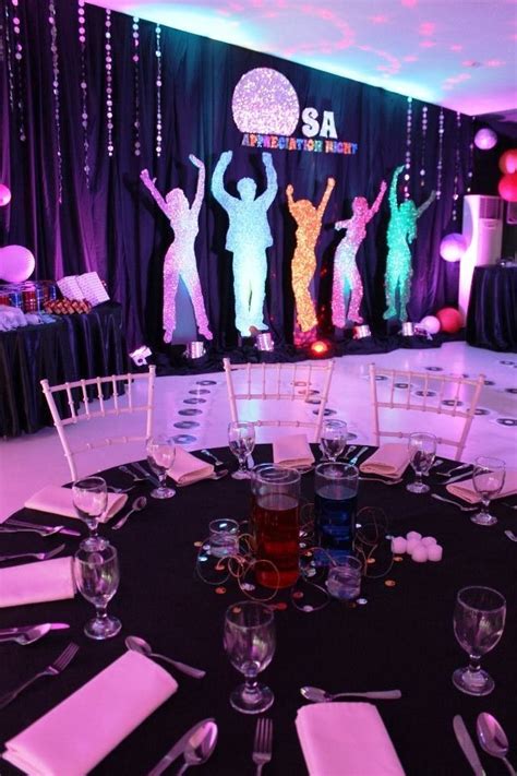 Browse our site to get great retro party decoration ideas. R Space Events Venue corporate party theme | Disco party ...