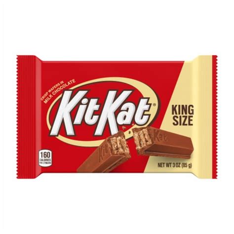 Kit Kat Milk Chocolate King Size Wafer Candy Bar 1 Bar 3 Oz Foods Co