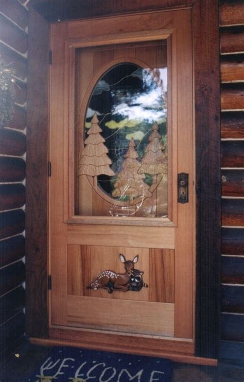 Handmade Screenstorm Door Over Custom Entry Door By Christies Wood