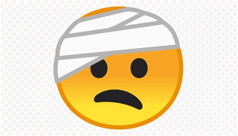Free Download Smiley Face Emoji Bandage Head Adhesive Bandage