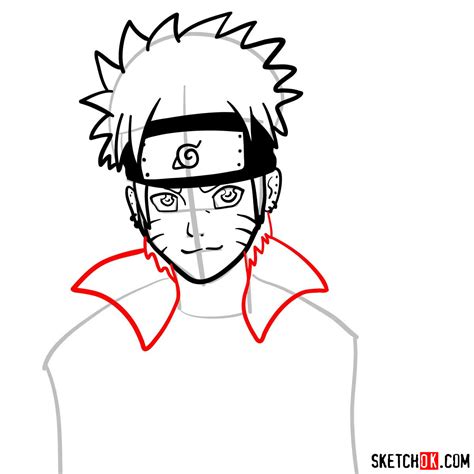 Anime Face Naruto Drawing Easy Pic Corn