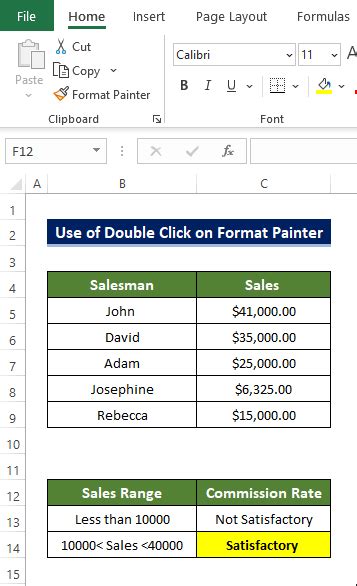 How To Use Format Painter Multiple Times In Excel Easy Ways