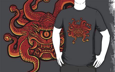 6 Iconic Dungeons Dragons Monsters As T Shirts