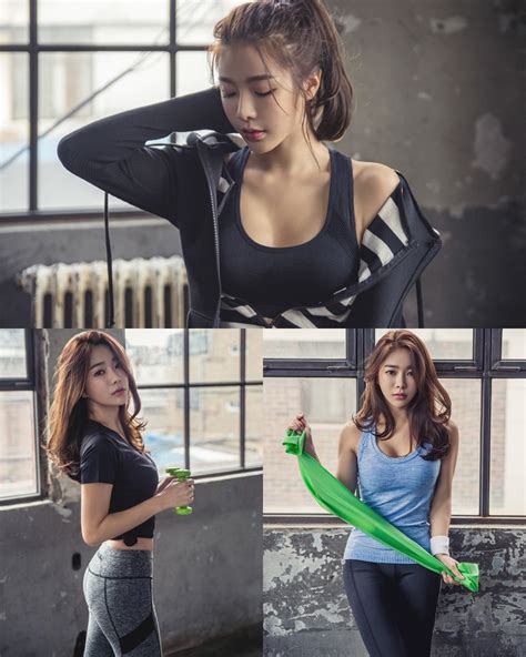 Korean Beautiful Model An Seo Rin Fitness Fashion Photography 2