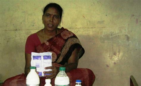 she is well known for her phenyl and bleaching powder in the milaap