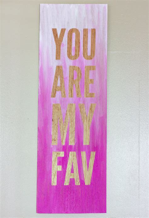 I'd seen them in magazines and shops and they really didn't look that hard to make, so i decided to give it a go and make it up as i went along. DIY Ombré Quote Wall Art - Sarah Hearts