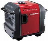 Pictures of Honda Electric Generator