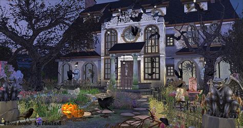Sims 4 Ccs The Best Ghost House By Tanita