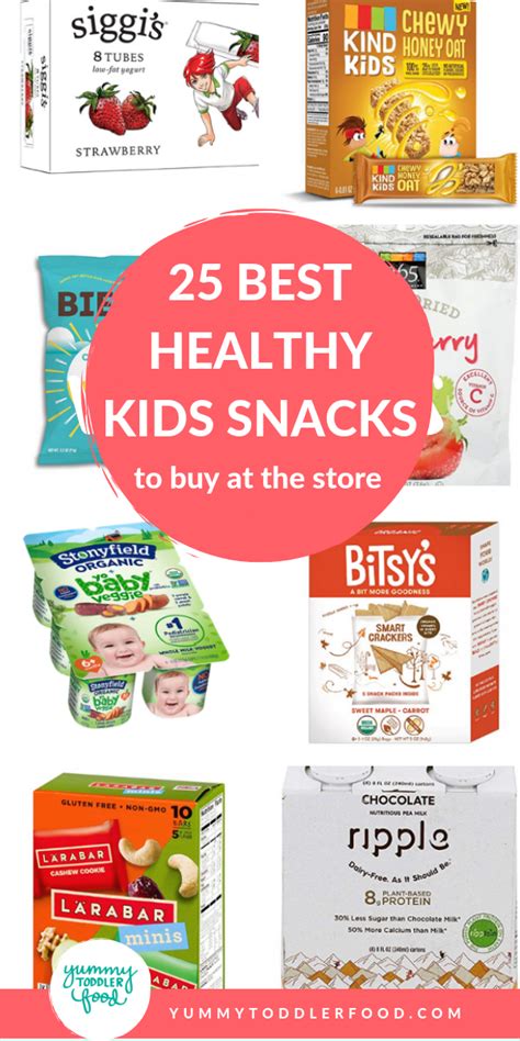 25 Healthy Snacks for Kids to Buy at the Store (Nut-Safe ...