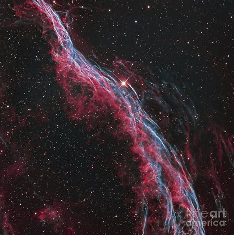 Witchs Broom Nebula Ncg 6960 Western Edge Of Huge Veil Supernova