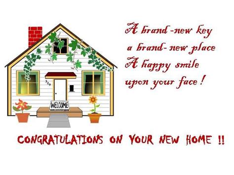 Warm Greetings On Getting A New Home Free New Home Ecards 123 Greetings