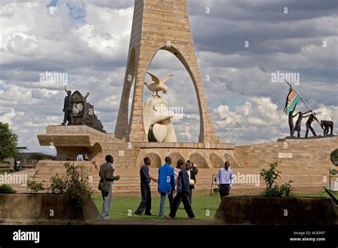 National Monument Of Kenya Nairobi East Africa Stock Photo Alamy