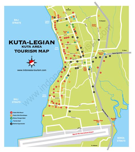 Locate kuta hotels on a map based on popularity, price, or availability, and see tripadvisor reviews, photos, and deals. Kuta MAP | All About Bali Area Information