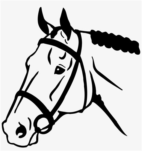 Horse Head Png Clipart Horse Vector 1610x1643 Png Download Pngkit