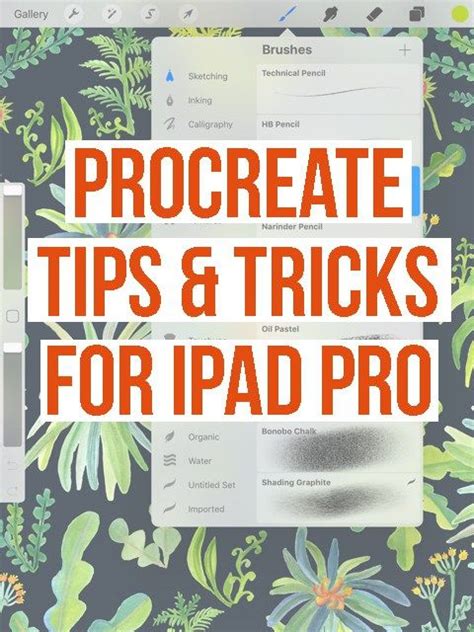 How To Use Procreate Ipad Pro Tips And Tricks For Using Procreate For